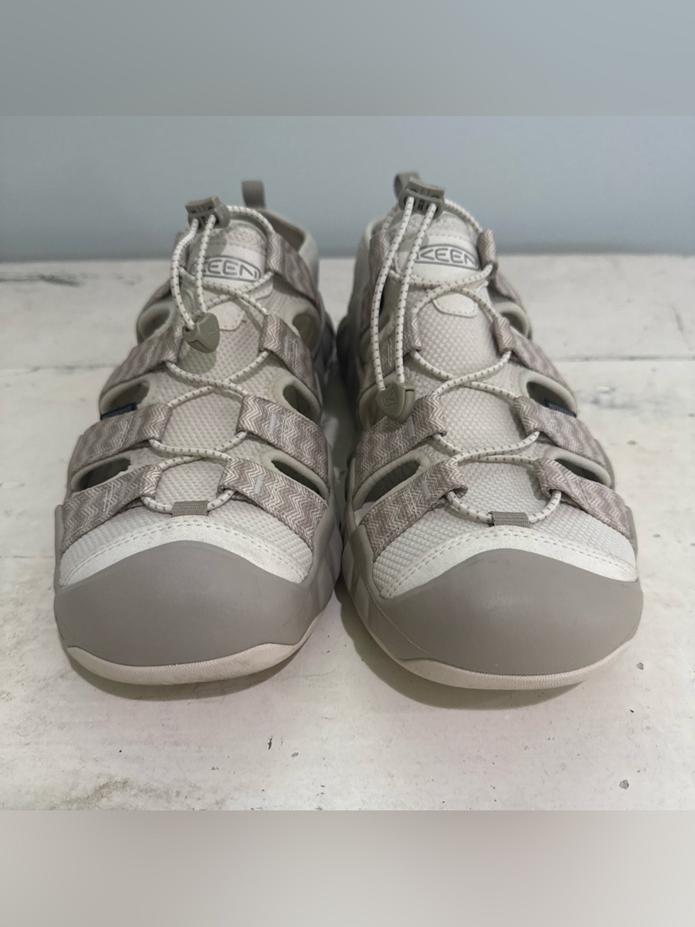 KEEN Mens Hyperport H2 Tan/Cream - Sz 14 - Picture 3 of 6